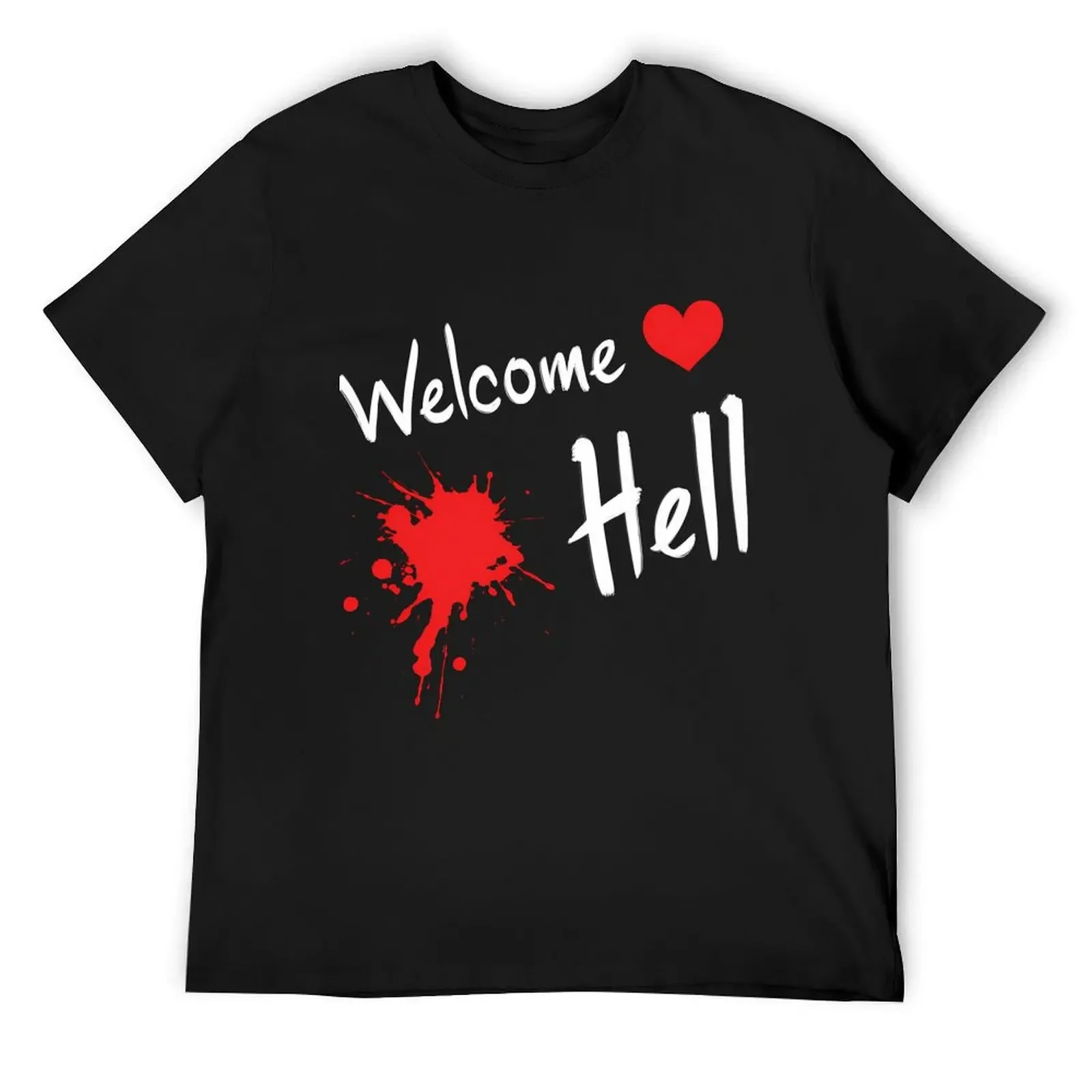 Touhou Project Welcome Hell T-Shirt custom shirt cheap stuff anime stuff plus size clothes mens t shirts pack