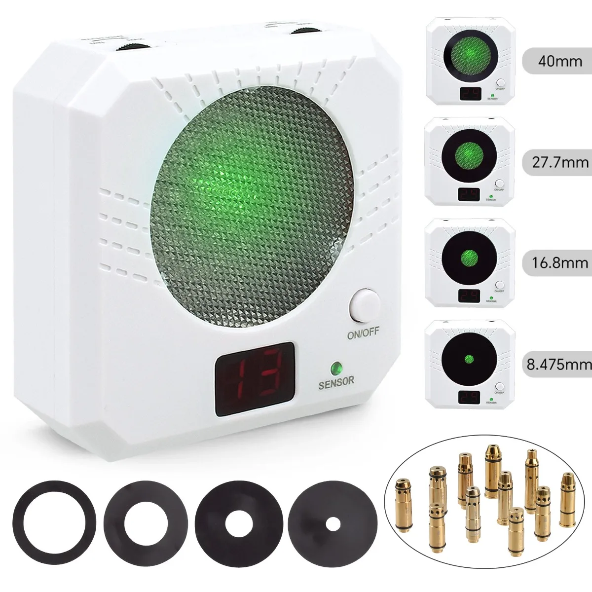 Infrared Induction Electronic Scoring Laser Target For 7.62x39 308win 223rem 9mm 44mag 357 12GA Laser Dry Fire Training Bullet