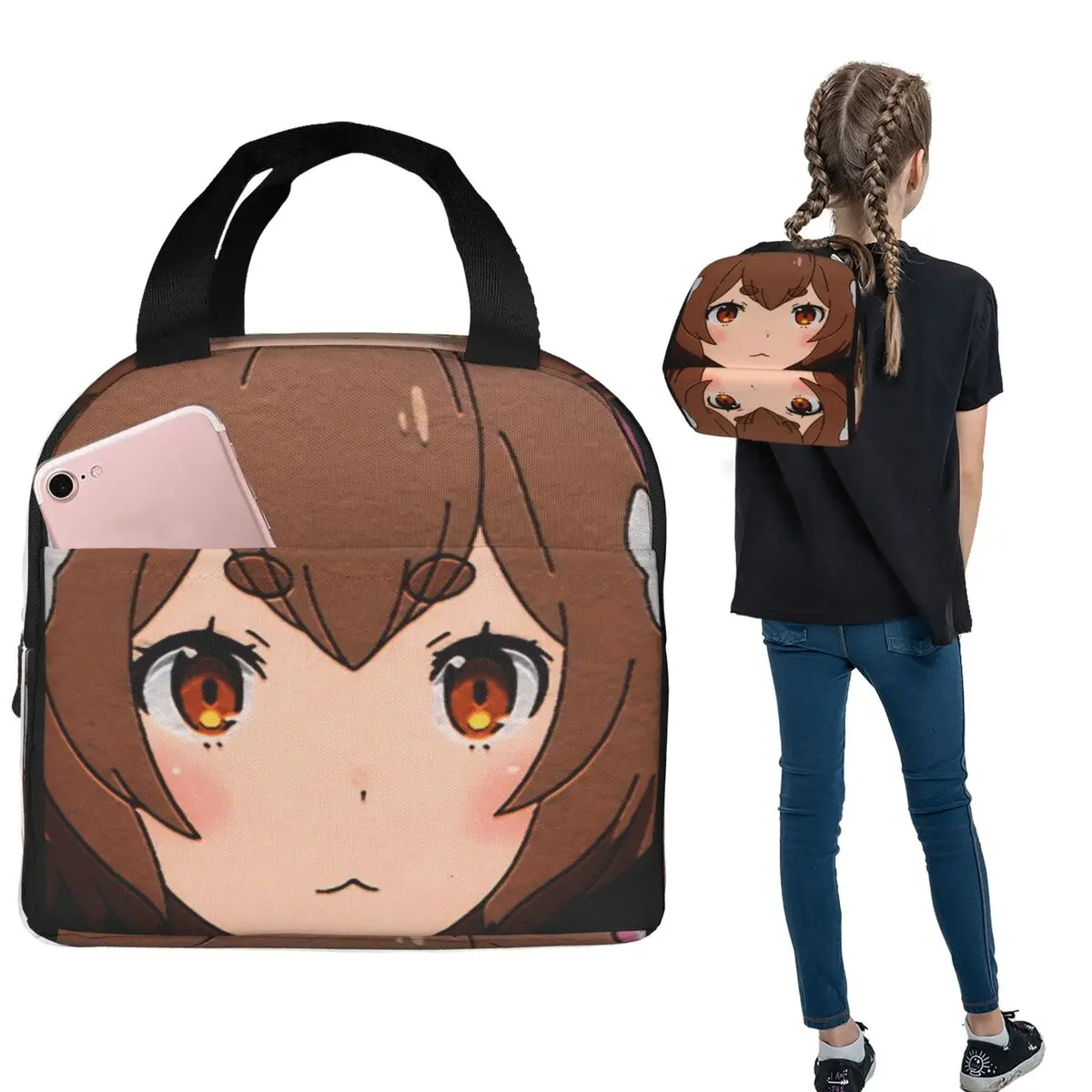 felix-ferrisargyle-rezero-comecando-a-vida-em-outro-mundo-bolsa-termica-para-mulheres-e-criancas-caixas-de-comida-portateis-termicas