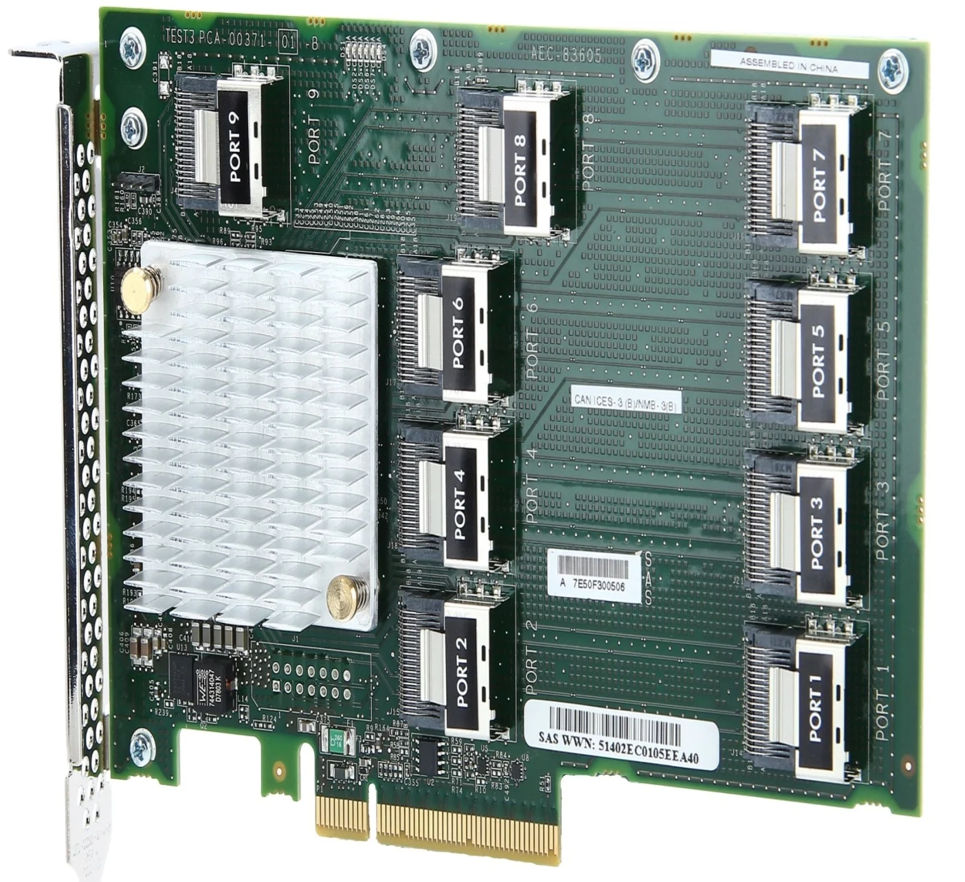 881101-B21 HPE DL580 GEN10 12G 24 Port SAS Expander Server Card