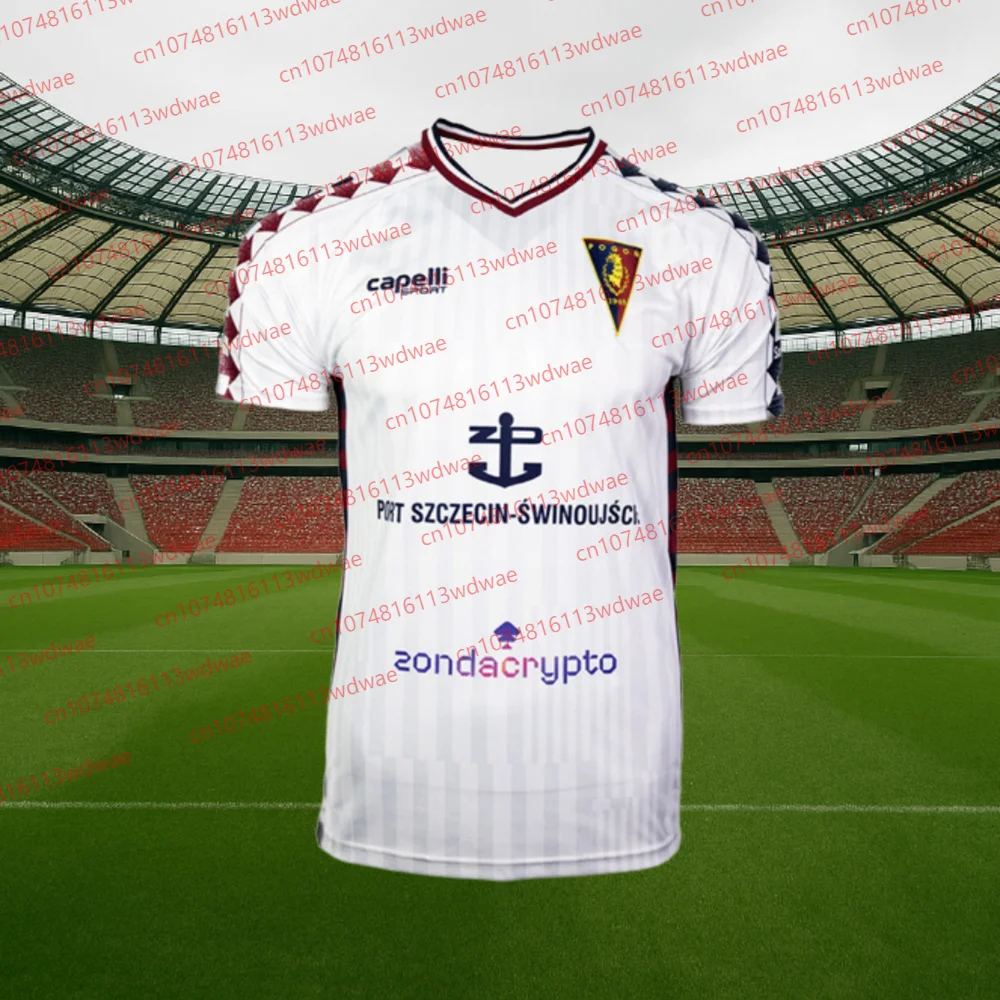 

Польский футбольный мужской футбольный трикотаж 2025 года, польский быстросохнущий Pogoń Szczecin для мужчин и мальчиков, специальное издание, футбольный комплект для взрослых/KID