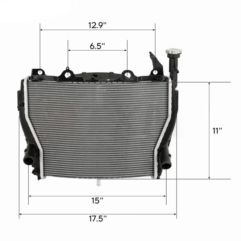 Motorcycle Radiator Cooler Cooling Fit for S1000RR 2009 2010 2011 2013 2015 2017 2018