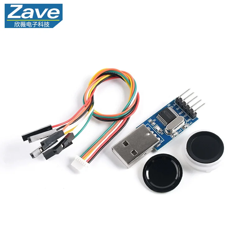 وحدة التعرف على بصمات الأصابع Hailingke HLK-ZW101: مستشعر بصمات الأصابع بالسعة لأشباه الموصلات