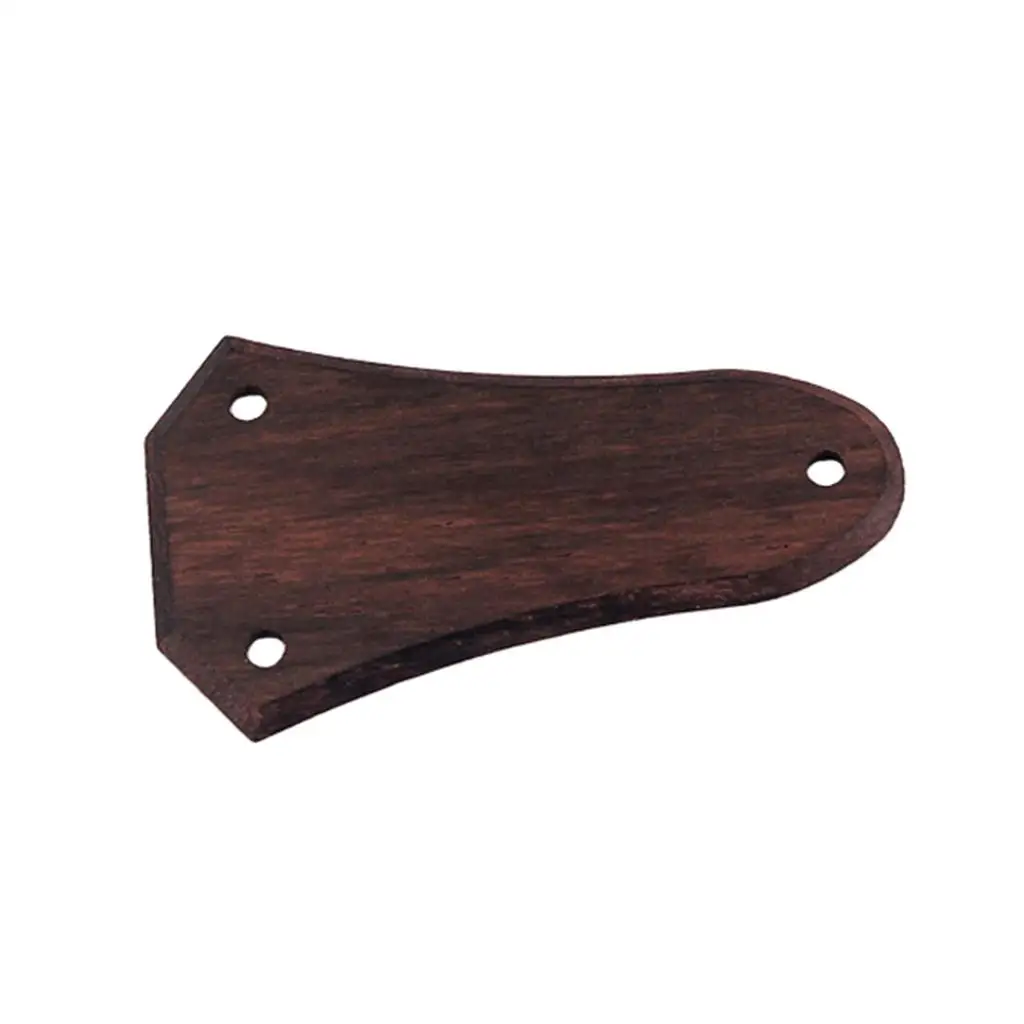 Rosewood Truss Rod Cover Durable Guitar Replacement Part with Mounting Screws for Electric Guitar Parts and Accessories