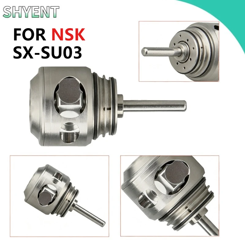 SHYENT Dental High Speed Handpiece Turbine Cartridge SX-SU03  Ceramic Bearing Rotor for Repair for NSK Pana Max Plus-S Max M600L