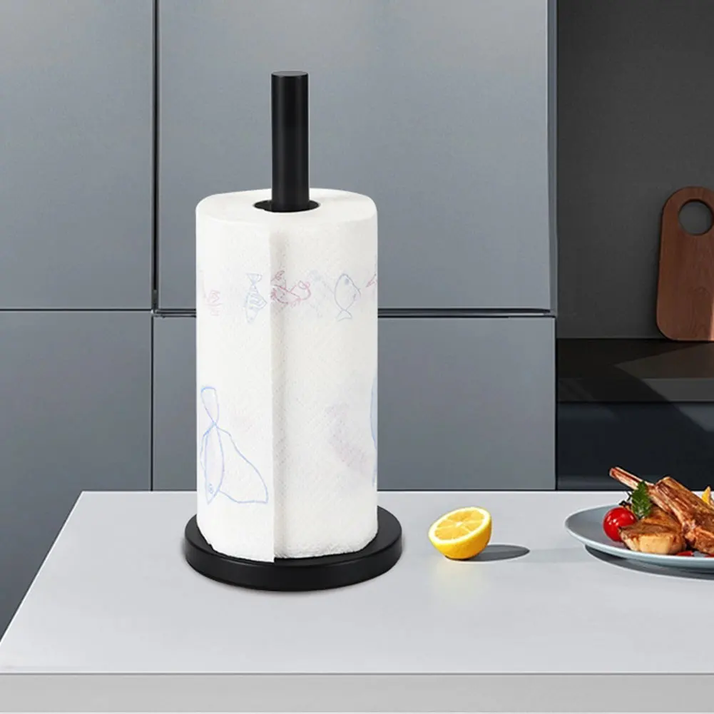 

Paper Towel Holder Counter Top Kitchen Paper Towel Holder Paper Towel Holders Large Rolls Stainless Steel for Kitchen Bathroom