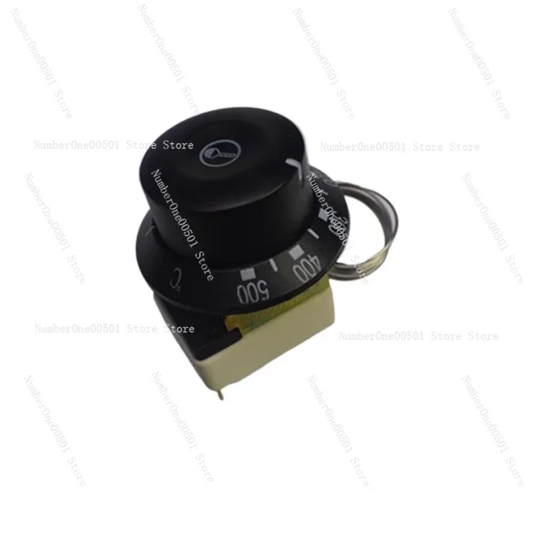 500C Pizza Oven Thermostat Temperature Control Knob Switch High Temp Adjustable Regulator for Commercial Electric Ovens