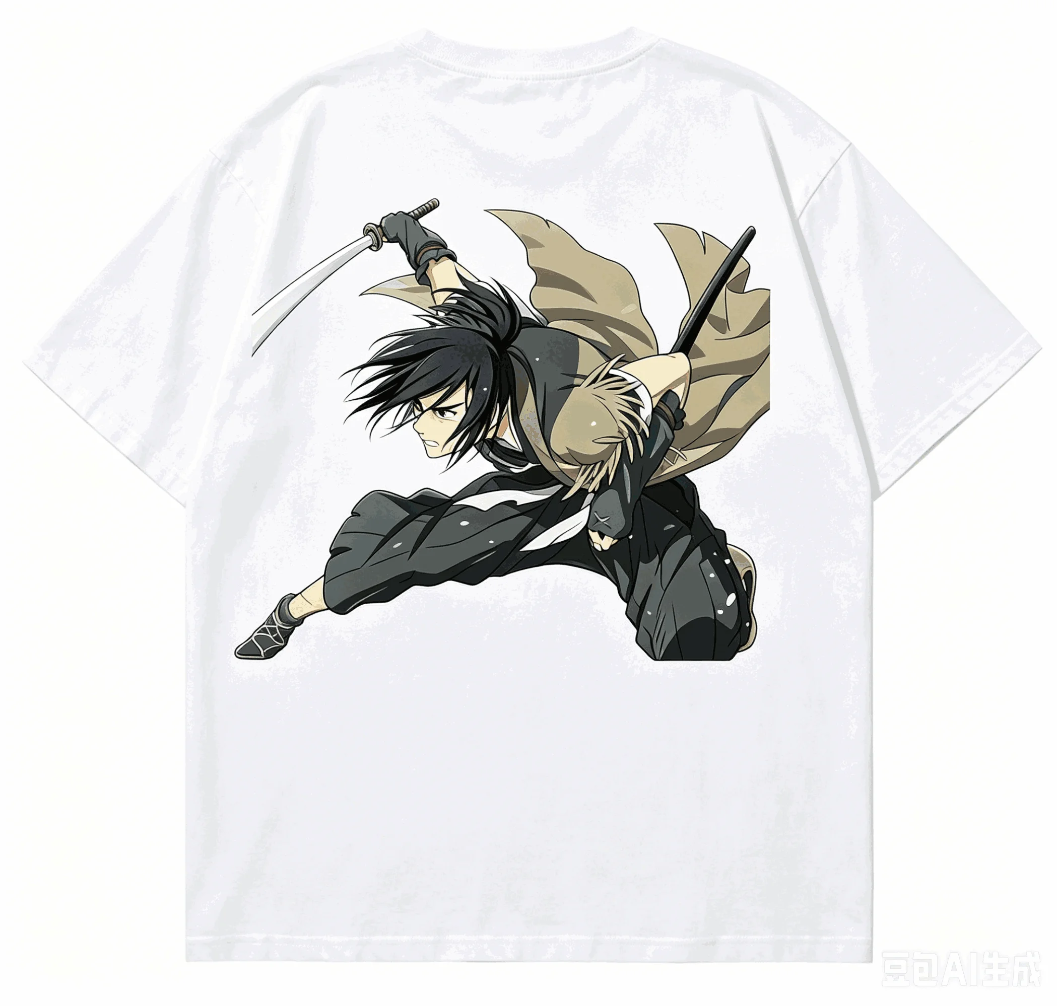 Camiseta de algodón Sword of the Stranger, nuevo modelo 2026, ropa con personalidad, ropa para todo el año, estilo retro vintage, suelta y suave
