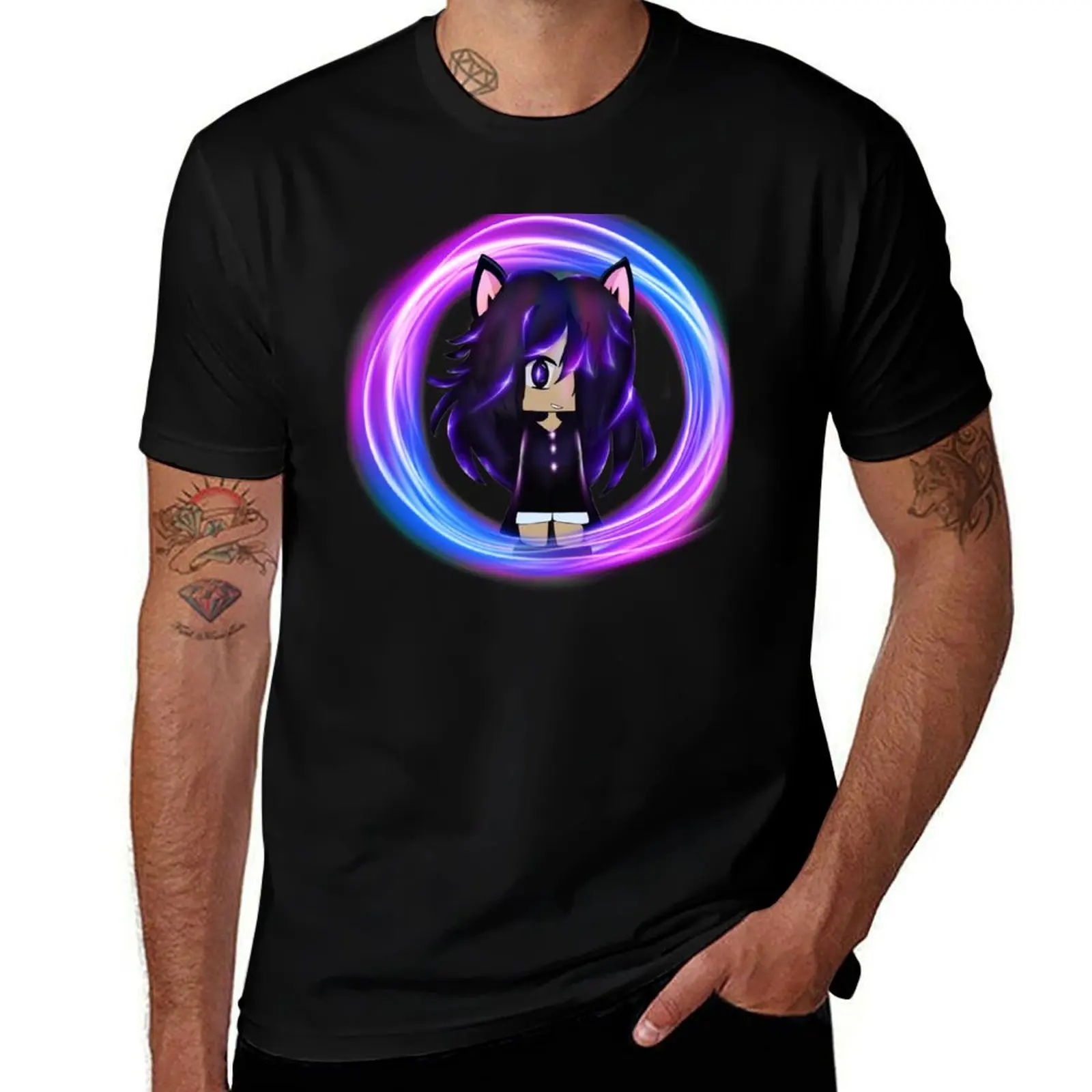 Gacha portal to the real life T-Shirt graphic shirts custom shirt shirts graphic tees mens graphic t-shirts hip hop