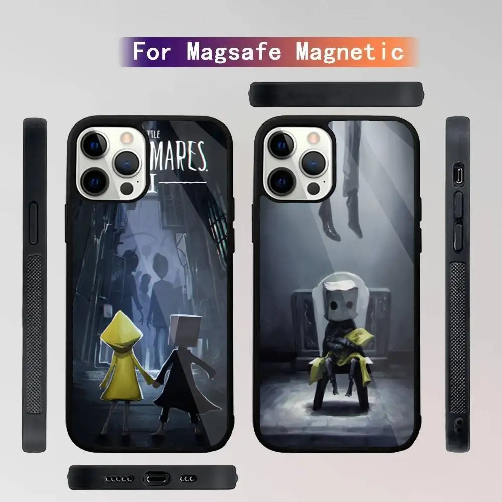 

Game Little-S-Nightmares Phone Case For iPhone 16,15,14,13,12,11,Plus,Pro,Max Mini Magsafe Magnetic Wireless Charging