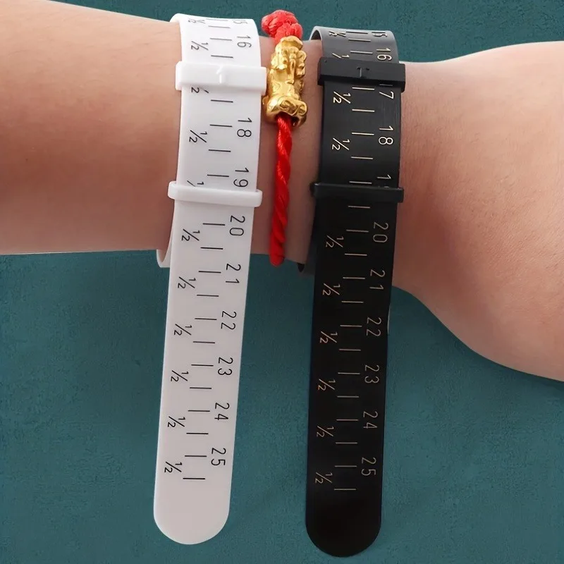 

ABS Plastic Bracelet BangleGaugeSizer 15 to 25cm JewelryMeasuringTapeWrist SizeToolJewelleryBraceletMakingToolsWholesale Pricing