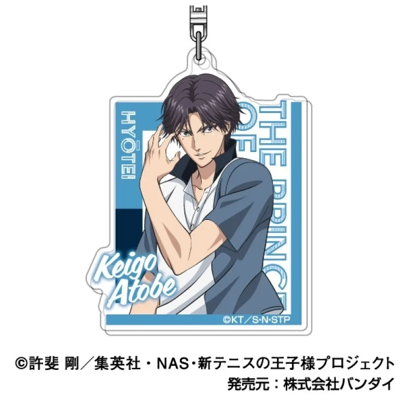 Japan Anime New Prince Of Tennis Figures Ryoma Echizen Tezuka Kunimitsu Acrylic Keychains Bag Pendant Keyrings Accessories Toys