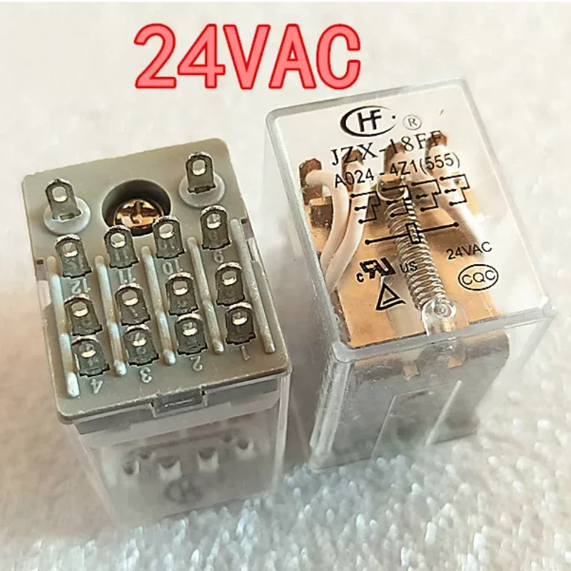 New JZX-18FF 024-4Z1 24VDC Intermediate Relay