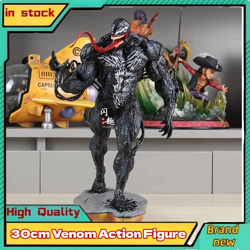 

Новая фигурка Венома, персонаж из фильма Marvel, статуэтка злодея, аниме-коллекционная модель для декора рабочего стола, офиса, дома, для фанатов комиксов