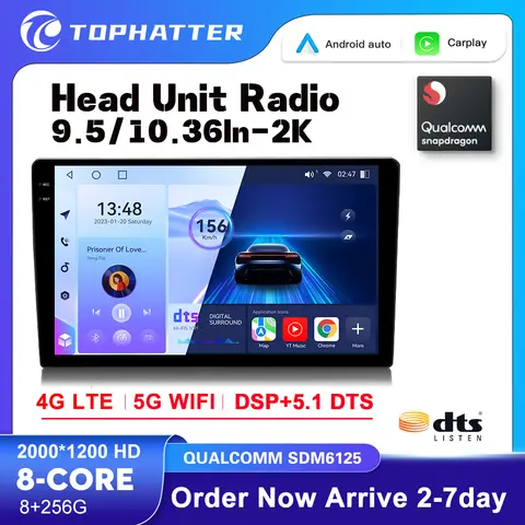 9 10 인치 Android13 Qualcomm Snapdragon 6125 Carplay 멀티미디어 8 코어 플레이어 2K 스크린 스테레오 Navi Carplay DTS HDMI 9 10 인치 Android13 Qualcomm Snapdragon 6125 Carplay 멀티미디어 8 코어 플레이어 2K 스크린 스테레오 Navi Carplay DTS HDMI