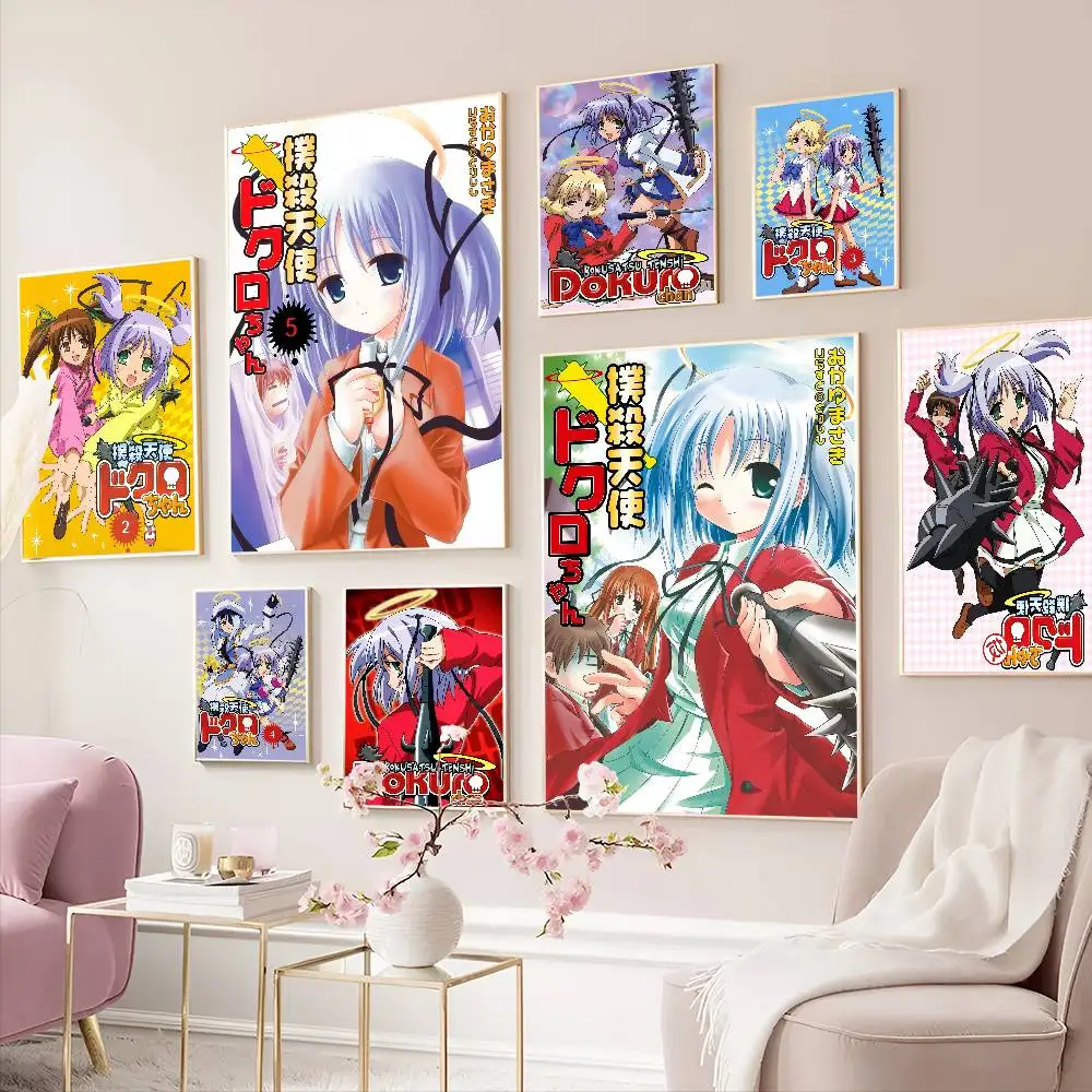 B-bokusatsu T-tenshi Dokuro-chan Gute Qualität Drucke Und Poster HD Qualität Poster Wand Kunst Malerei Studie Wohnkultur