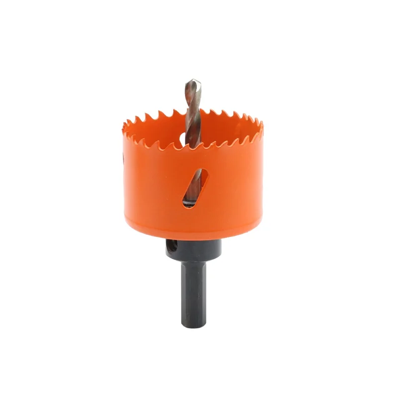 ABWZ-Door Lock Installation Kit Including 1 Inch And 2-1/8 Inch Hole Saws& Jig,For Drilling Wood And Metal Doors