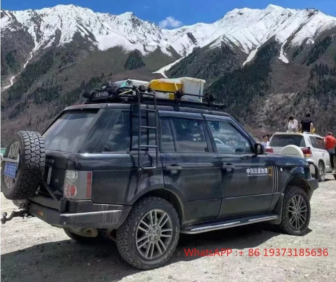 MANx4 Classic Steel Rear Bumper With Tyre Bracket for Range Rover 02-12 L322