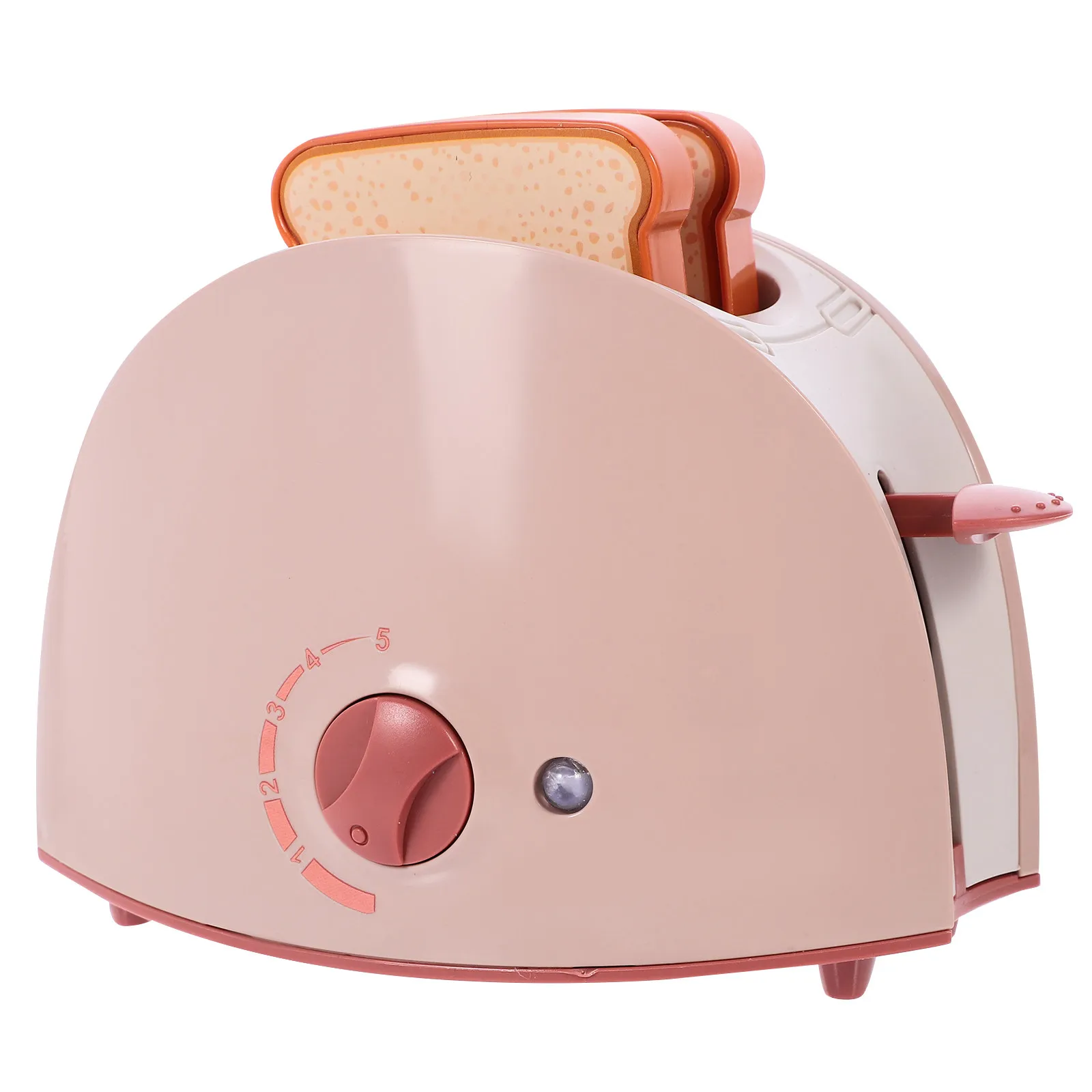 1セット電動ミニパン焼き器シミュレーショントースターごっこ遊びキッチンアクセサリーごっこ遊びゲーム