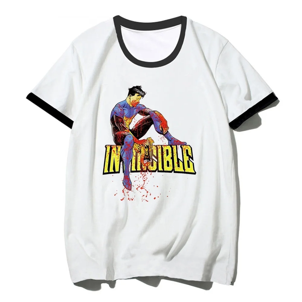 Invincible t-shirt shoujo Retro grunge 80s meme graphic t shirt graphic vintage gyaru jojifuku baddie