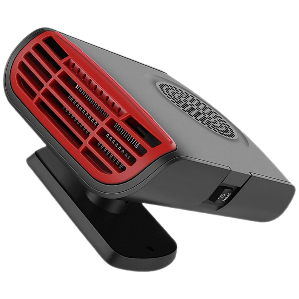 

Portable Car Heater 12V L3100 Black Red Efficient Defroster Fog Remover 150W Compact Durable ABS Material Plug Play Design