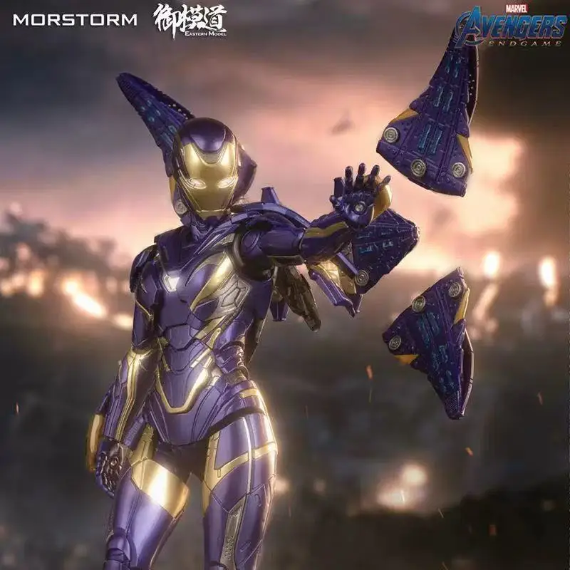 In Stock Eastern Model Pepper Potts Figure MK49 Assemble Movable Model Iron Man Rescue Armor Iron Man Action Figure Toy Gift