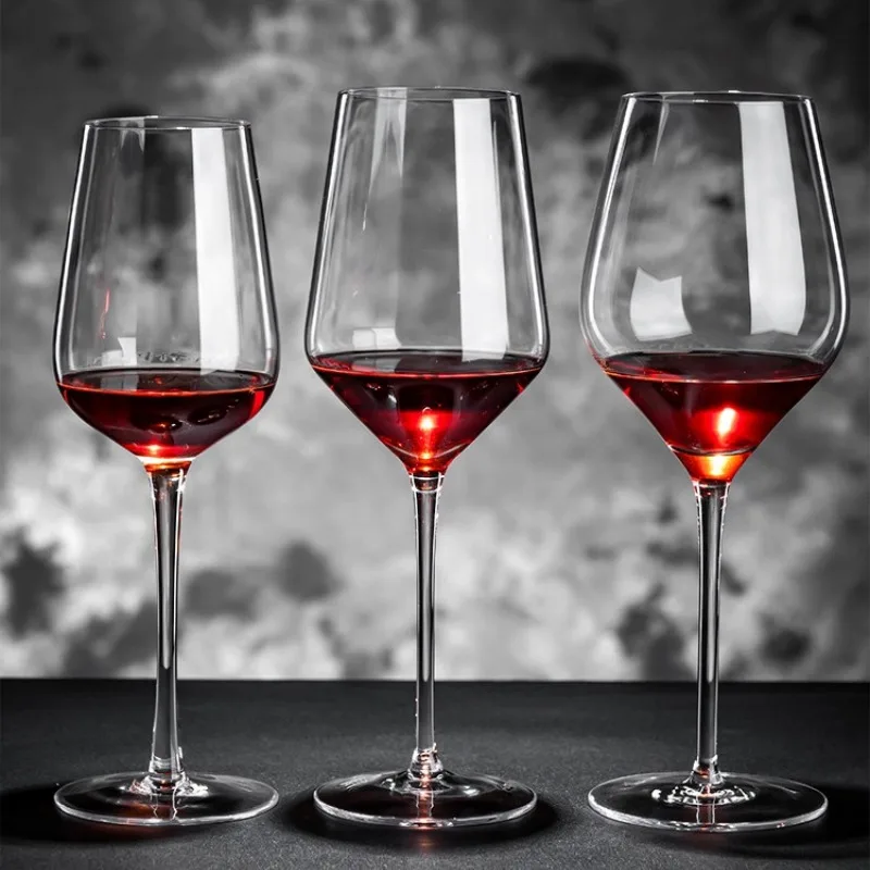 Handmade Ultra-Thin Bordeaux Wine Glass Large Burgundy Wine Glasses Large Capacity Stemmed Wine Glass Cup Party Kitchen Tools