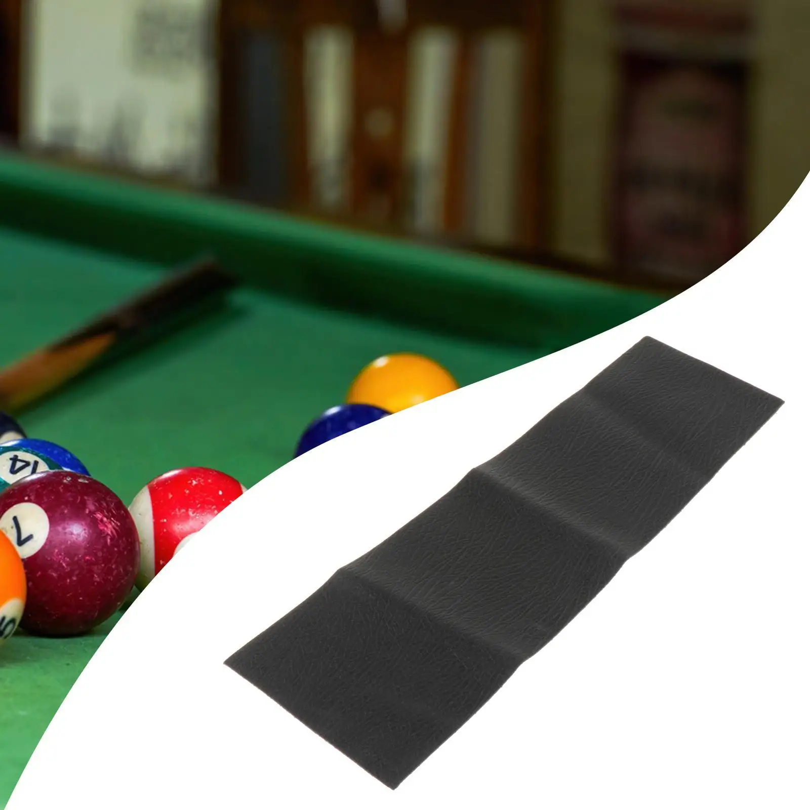 Pool Queue Stick Wrap wasserdicht bequem geprägt Leder Pool Queue Griff Griff Abdeckung Billard Stick Protector für die Wartung