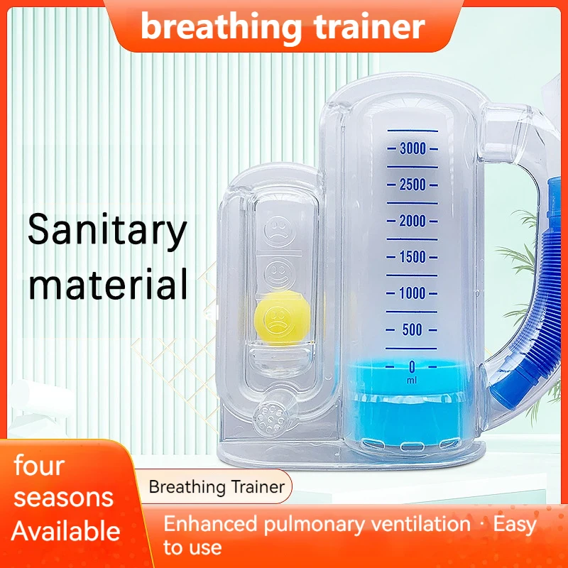 Large-capacity Breathing Training Device Vital Capacity Exerciser Pulmonary Function Rehabilitation Physical Training Device