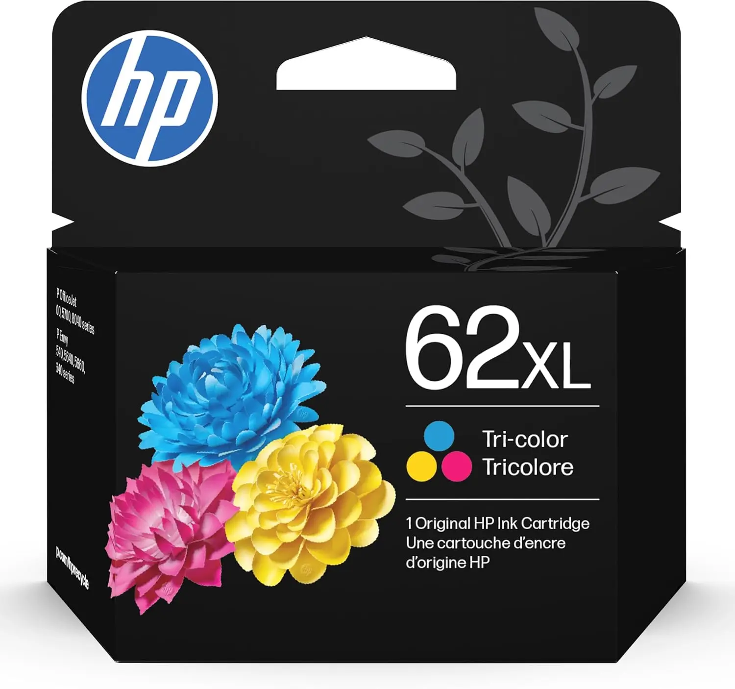 

High-Yield Tri-Color Ink Cartridge for Envy and OfficeJet Printers | Instant Ink Compatible