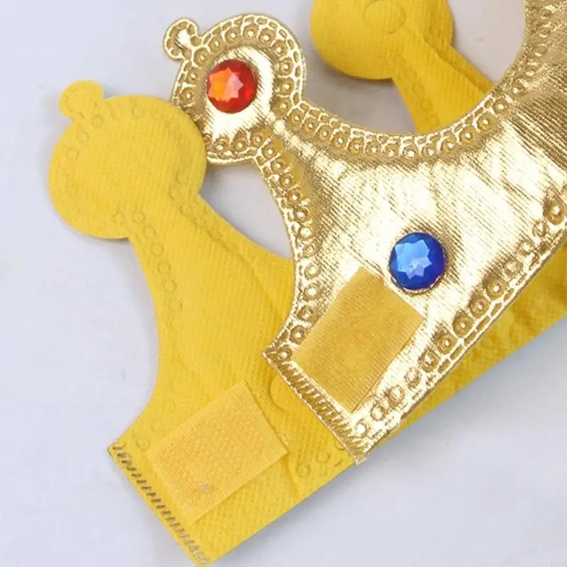 زي الكلب الملكي الجديد لعام 2025، قبعات قطيفة، تيجان متألقة، مريحة لحفلات أعياد الميلاد #5