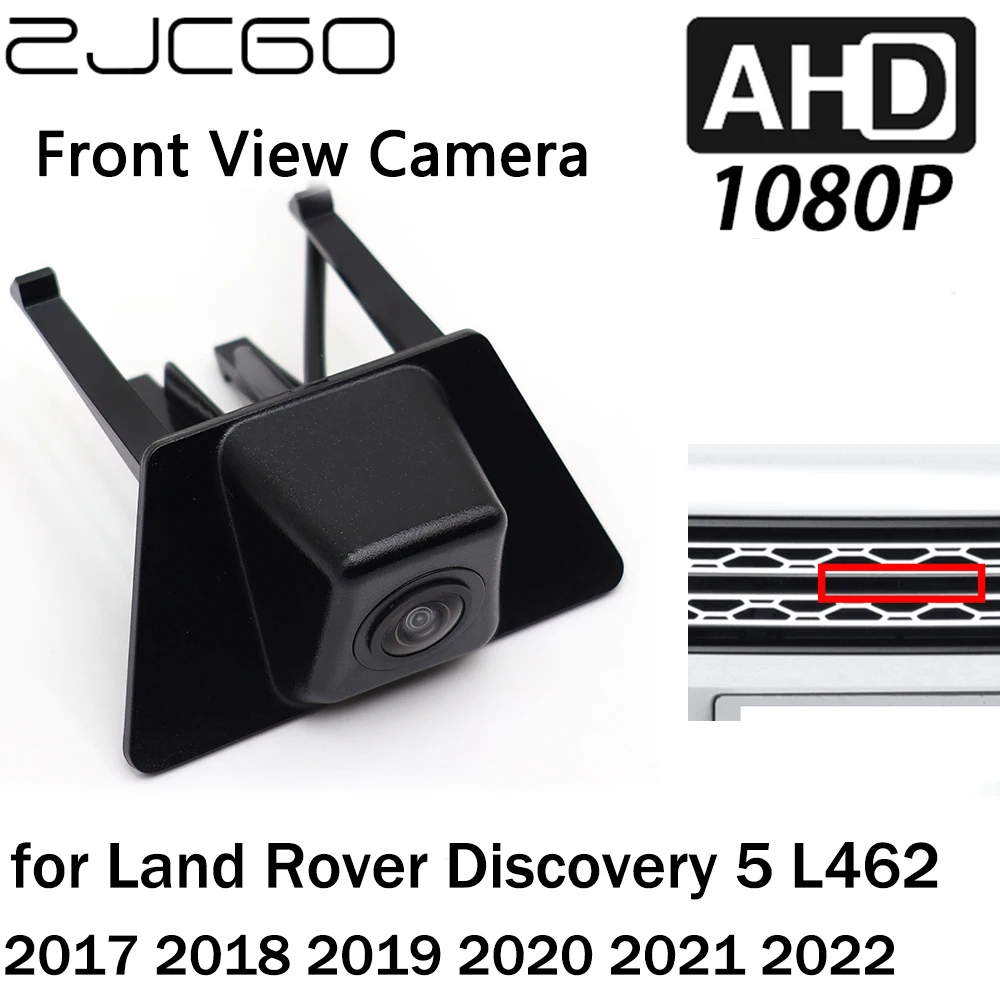 

ZJCGO Car Front View LOGO Parking Camera AHD 1080P Night Vision for Land Rover Discovery 5 L462 2017 2018 2019 2020 2021 2022