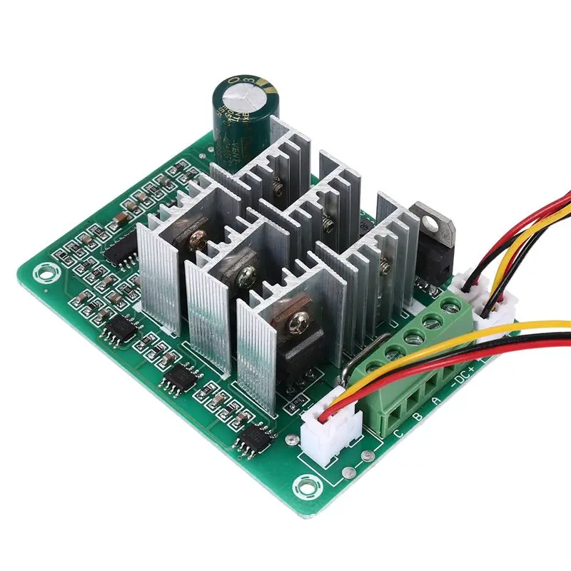 A60ZBLDC Three Phase Brushless Sensorless Motor Controller BL01 15A Violent Fan Modulation DC5V6V9V12V36V Forward And Reversemay