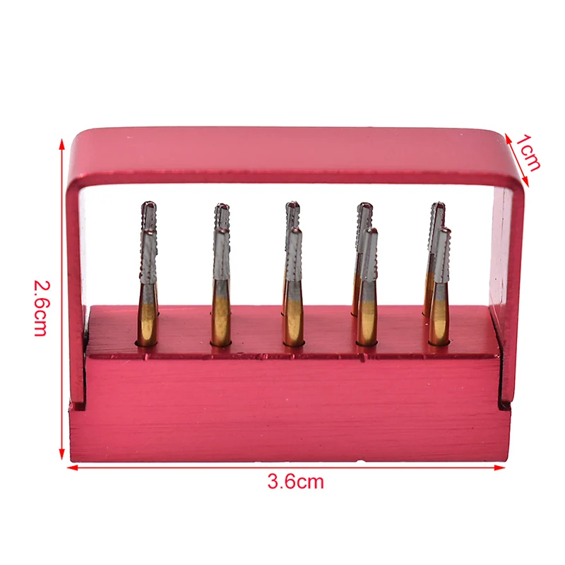 3×10PCS/Box Dentistry Broken Crown Needle For Break Crown With Metal Bur Box Endodontic High Speed Dental Drill Dentist Tools