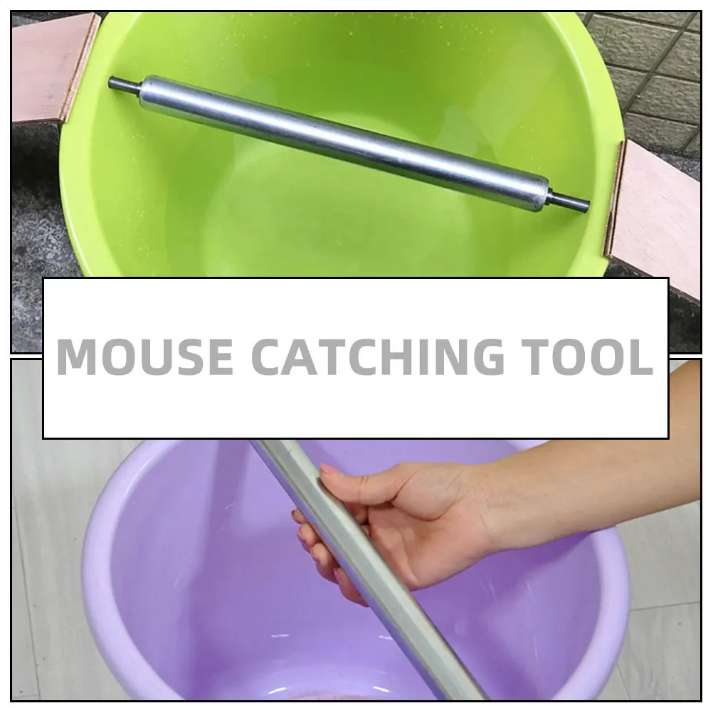 

2Pcs Rolling for Indoor Outdoor Food Factory Trap Tool Rolling Roller Catcher