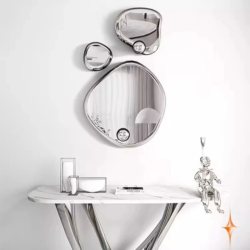 Shaped Stone Interior Display  Wall Hanging Decoration, Living Room Background, Creative Wall Decoration, Living Room, Hotel, Cl