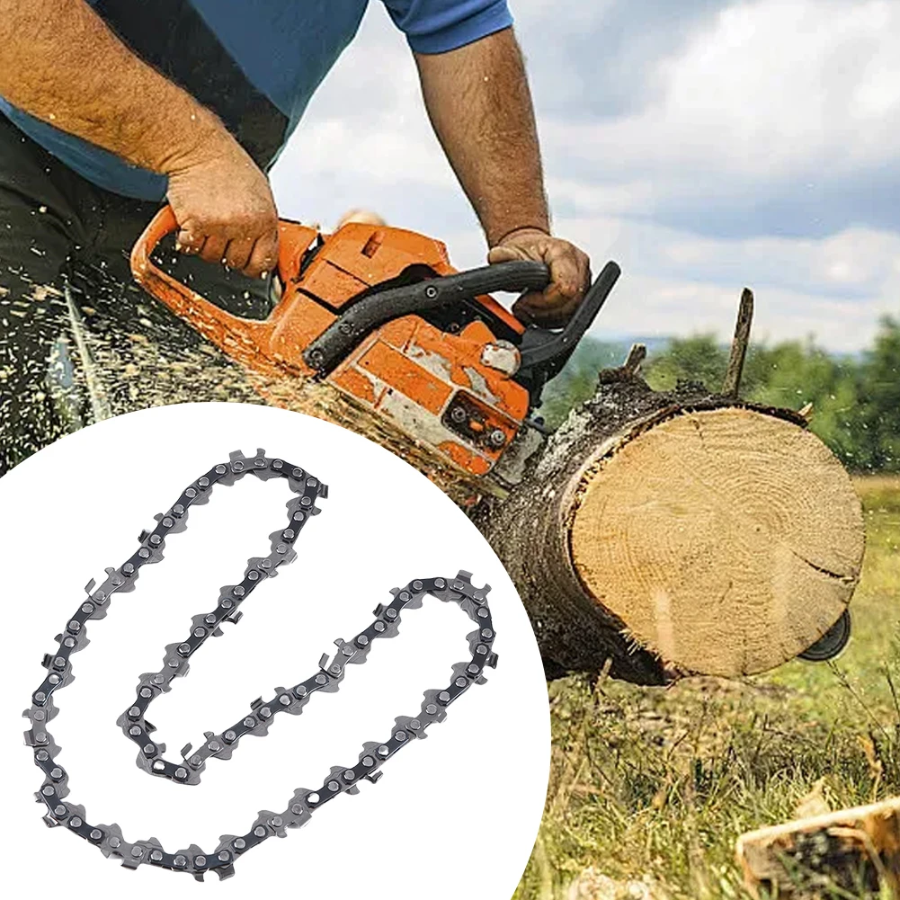8 Inch Mini Steel Saw Chain 45/48 Drive Links Replacement Chainsaw Saw Chain Electric Chainsaw Chain for Wood Branch Cutting