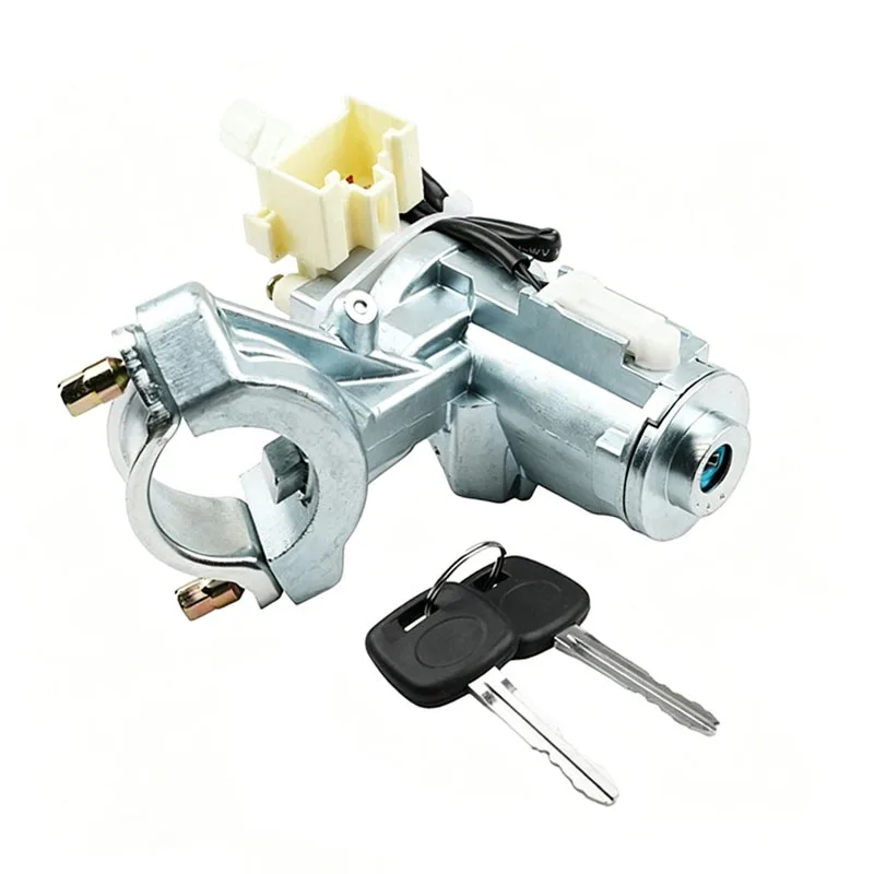 1pc Ignition Lock Cylinder Switch with 2 Keys Replaces 45020-06-4 for CAMRY 2002 2003 2004 2005 2006 Automobile Accessories