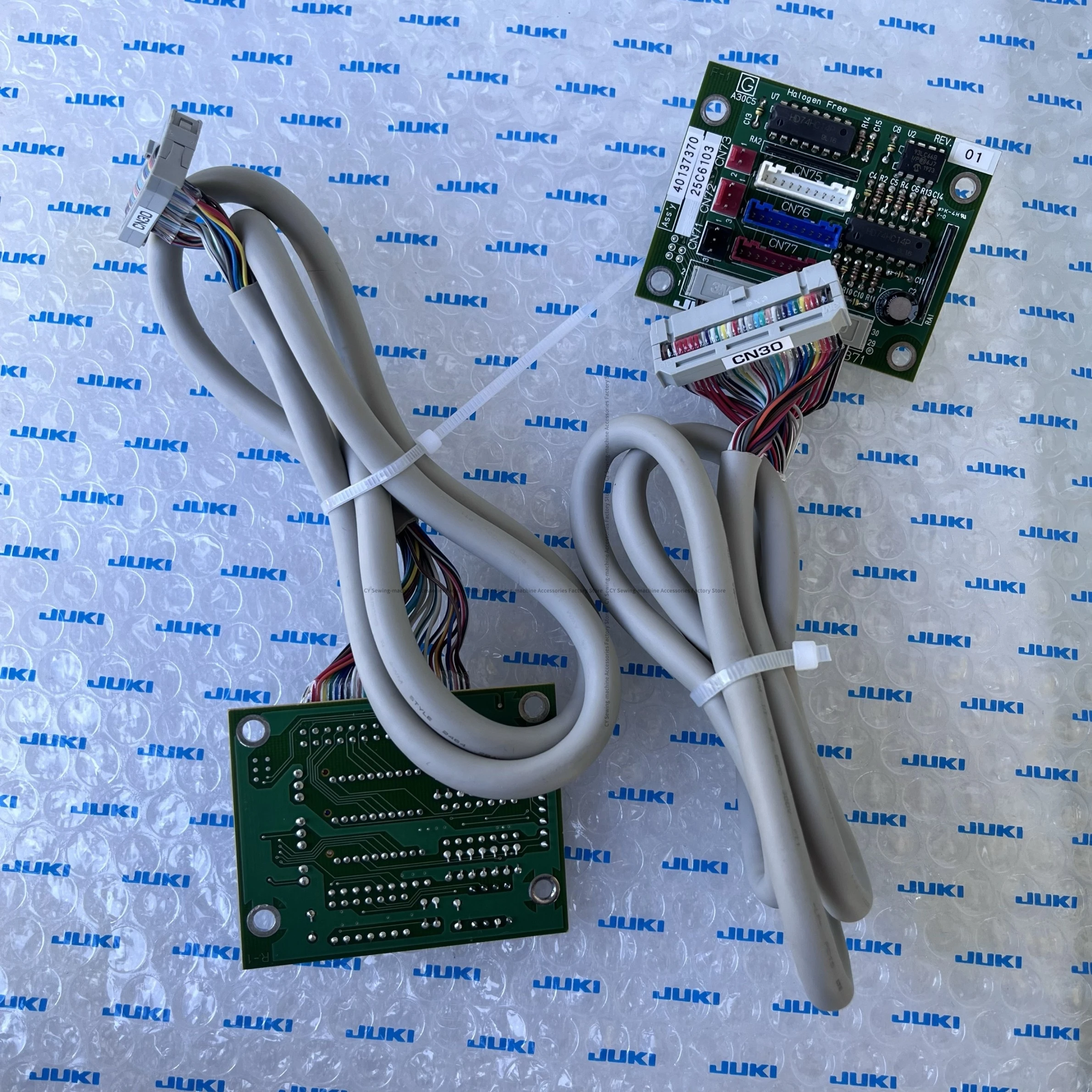 

1 шт., маленькая пластина с головкой 40137370, печатная плата для Juki Lk1900b, машина для изготовления мармелада, вязальная машина, промышленная швейная машина