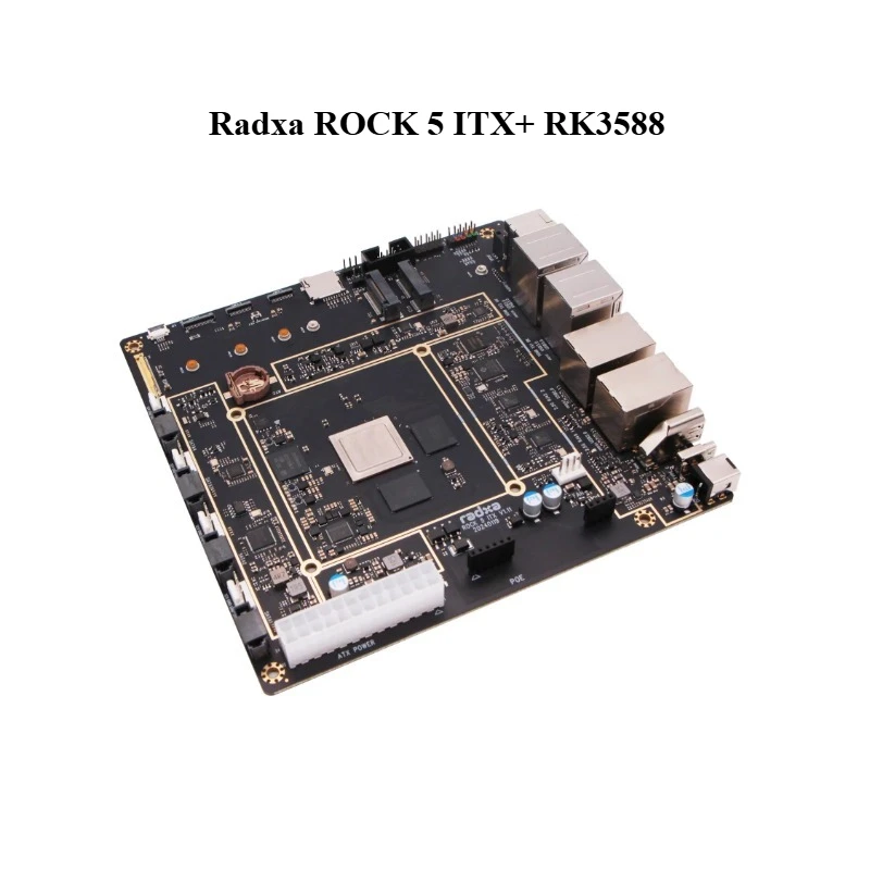 Radxa ROCK 5 ITX + RK3588 Octa-core CPU Mini-ITX Main Board LPDDR5 8K