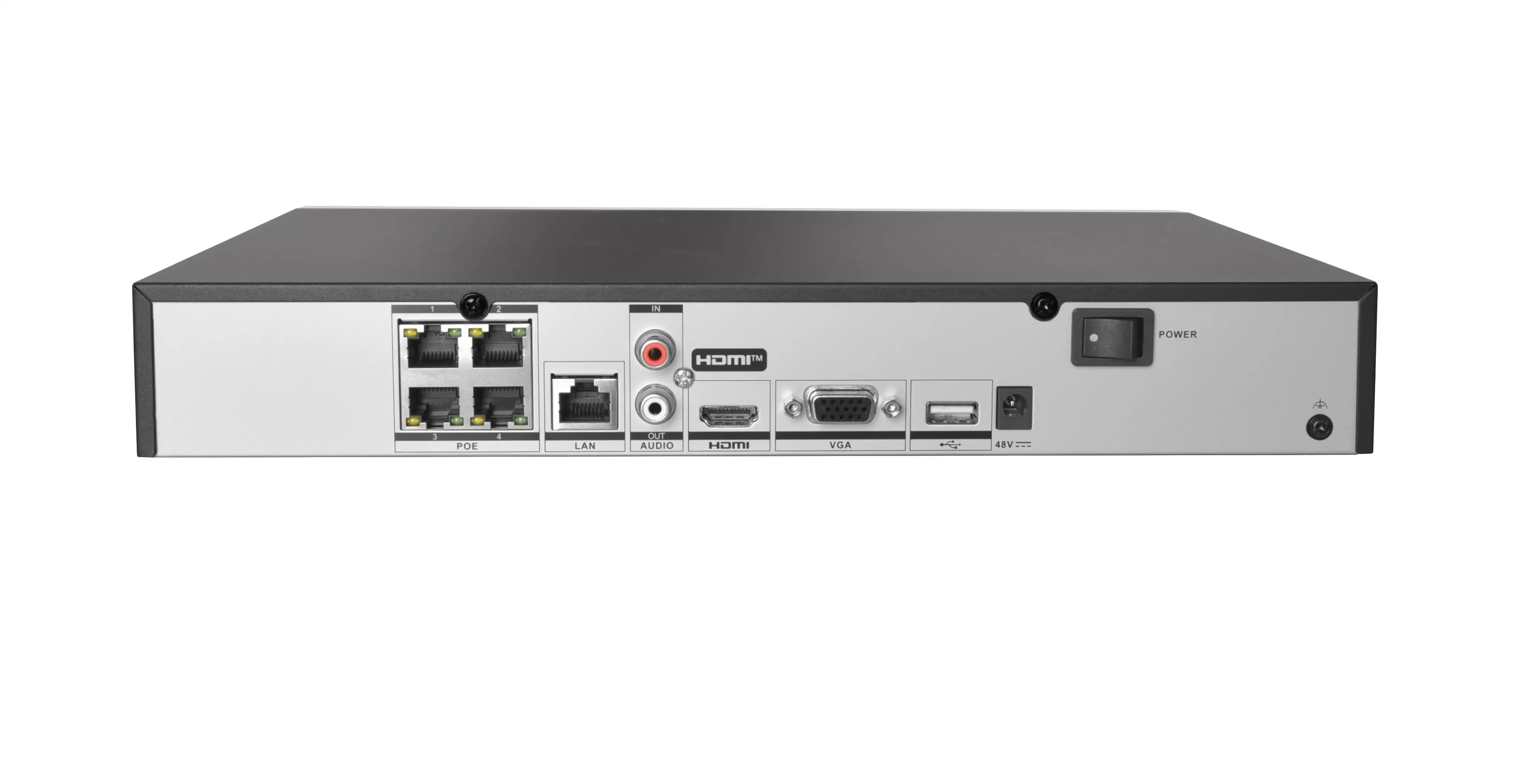 Imagem -02 - Nvr Cctv System Original Ds7604nxi-k1 4p 4ch Poe Câmera ip Atualizado de Ds-7604ni-k1 Ds-7604ni-k1 Hik4k