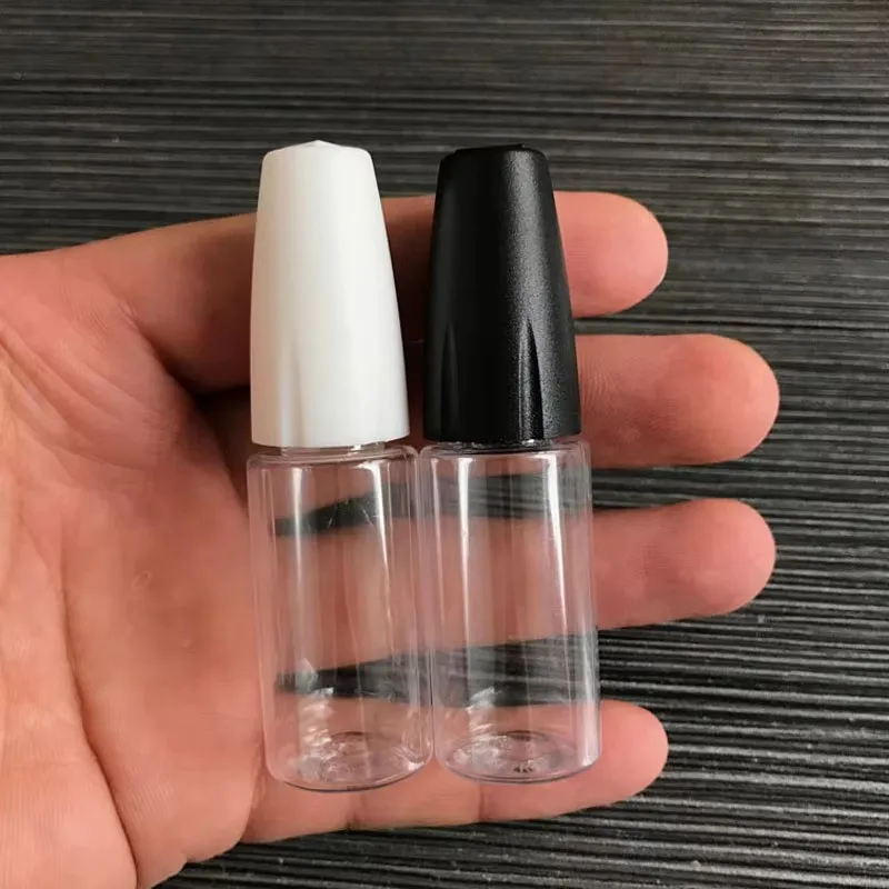 100Pcs 10ML 15ML Plastic Needle Dropper Bottle with Long Thin Needle Tip E Liquid Essential Oil Bottles view 2