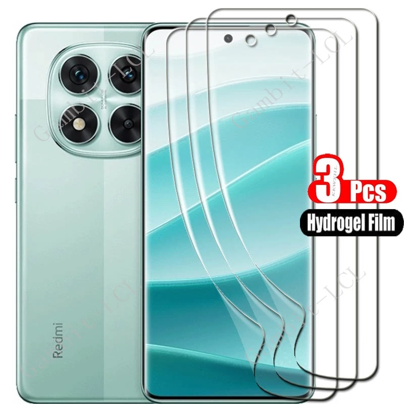 

For Xiaomi Poco X7 6.67" PocoX7 Redmi Note 14 Pro Note14Pro Plus Hydraulic Soft Hydrogel Film Full Screen Protector Cover