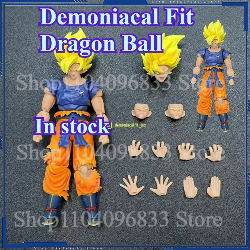 

В наличии Demoniacal Fit DF Dragon Ball Z SHF Super Saiyan SSJ Fusion Warrior Gogeta Son Goku Vegeta Аниме Фигурка Модель