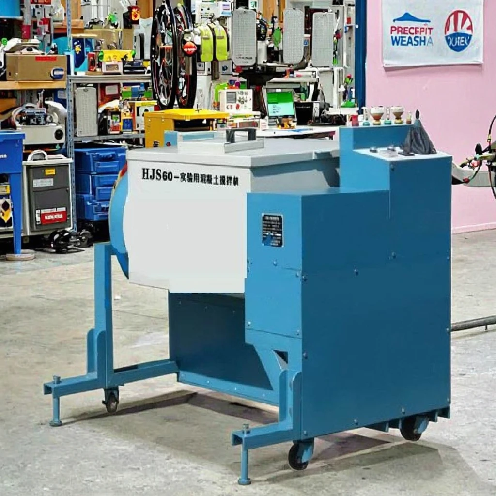 Modelo HJS - 60 Misturador forçado de concreto