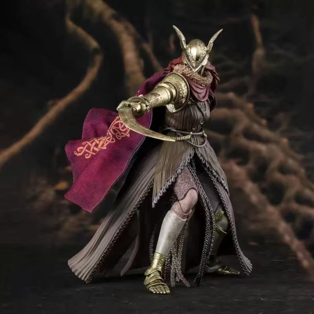 New Elden Ring Malenia Blade of Miquella Valkyrie Malenia Goddess of Rot Ko SHF Anime Action Figure Model Kids Toys Gifts