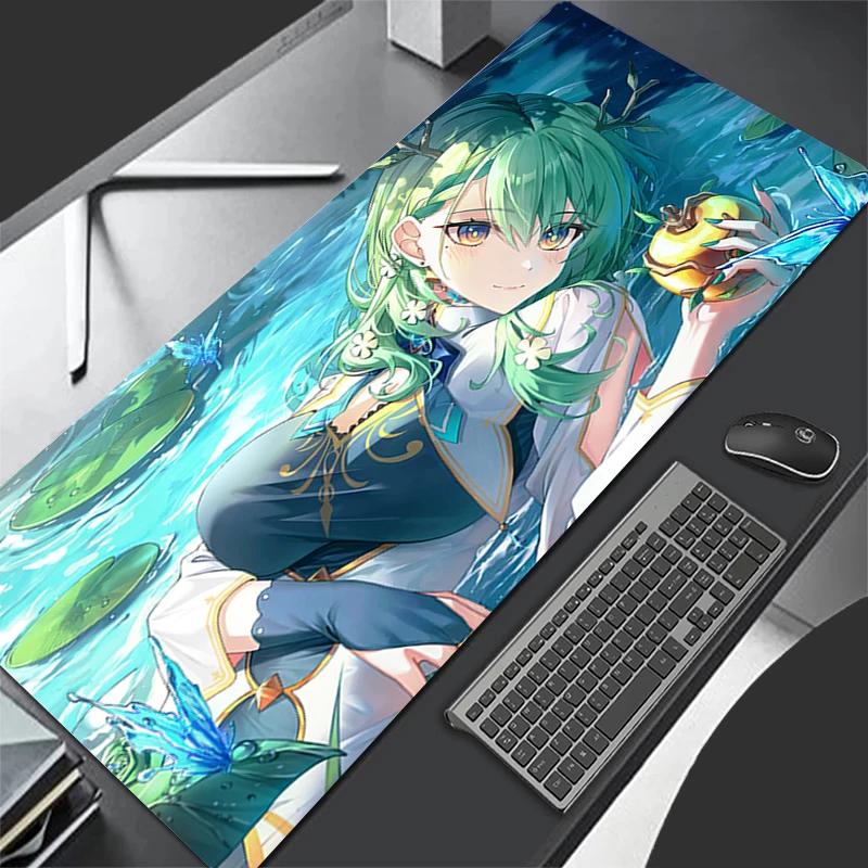 

Mousepad Computer Gaming Accessories Keyboard Pad Office PC Rubber HD Mouse Pad Decoracion Hololive Ceres Fauna Desk Mouse Mat