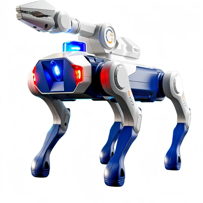 Brinquedo Carro Legal, Presente Divertido - Cão Robô RC Inteligente com IA, Brinquedo Eletrônico Interativo Programável, Carro RC Kawaii para Meninos