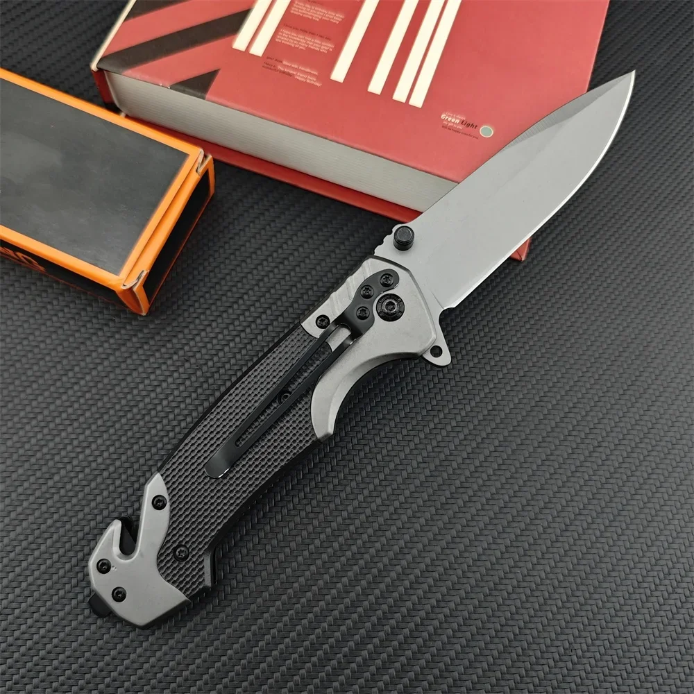 Outdoor Stainless Steel FA18-1 Flipper Folding Knife Portable EDC Camping Pocket Tool Hiking Travel Self Defense Survival Knives