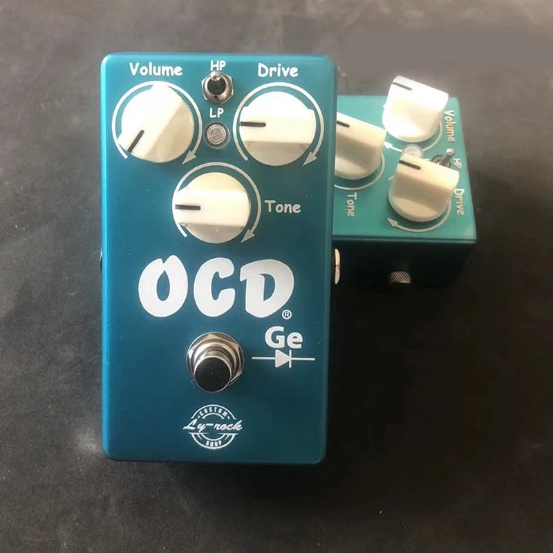 

LY Rock OCD Rock Electric Guitar Overload Single Effector Germanium Tube Version Manual Pedal